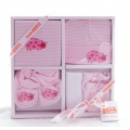 Baby 5 Pcs Gift Set Pink